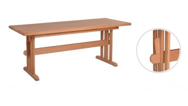 ECO-S4 (200x80x75cm, bukva, natur, ulje)